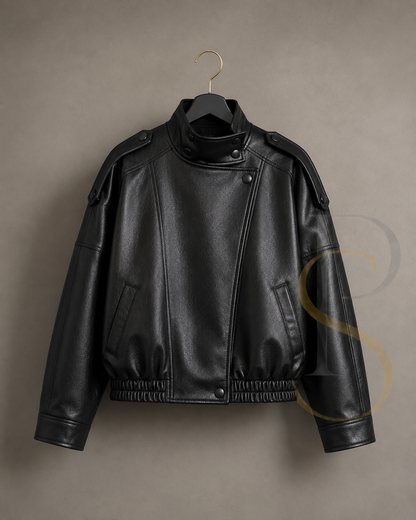 Veste en cuir