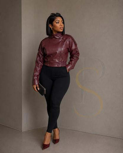 Veste en cuir