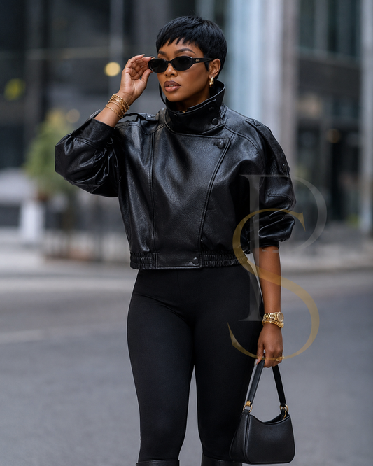 Veste en cuir